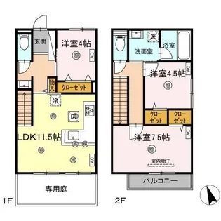 アペゼ OBGの間取り