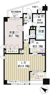 クラッサ初台【2階】の間取り