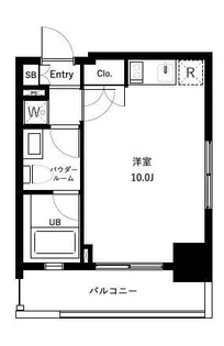 オーキッドレジデンス浜田山【5階】の間取り