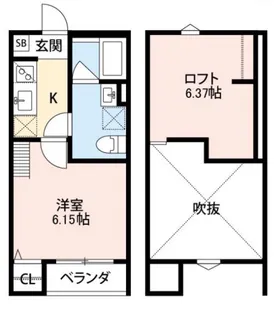 鳳陽光館【1階】の間取り