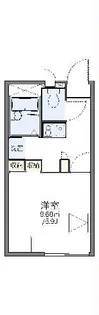 レオパレスはいむるぶし【2階】の間取り