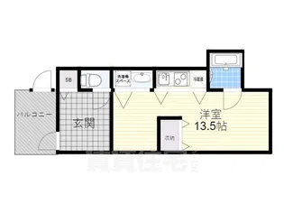 アプローズ【1階】の間取り
