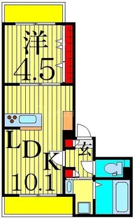 ローレル【2階】の間取り