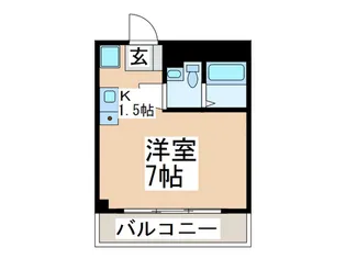 ベルエ-ル藤が丘II【3階】の間取り
