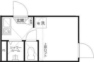 Studio AnT北千住【3階】の間取り