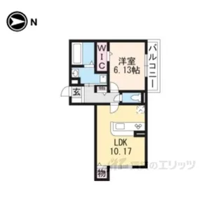 Floria2【3階】の間取り