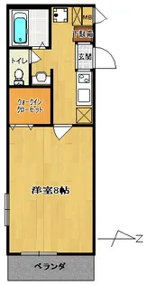 KRS【2階】の間取り
