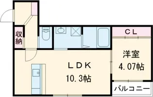 GRAND COURT 01【2階】の間取り