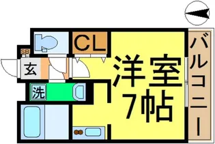 リブリ・ソフィア中央【2階】の間取り