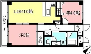 フィールドストーン【3階】の間取り