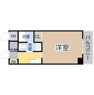 CASSIA天王寺東【8階】の間取り