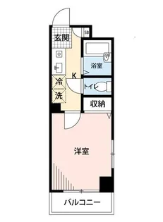 マイナビSTAYミライエ神楽坂細工町(細工町アパルトマン)【4階】の間取り
