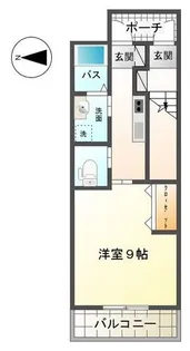 メゾン・マルシェ【1階】の間取り