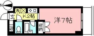 NGY百合丘【4階】の間取り