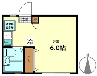 ストーリオ高円寺III【1階】の間取り