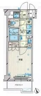 ルーブル仲六郷弐番館【2階】の間取り