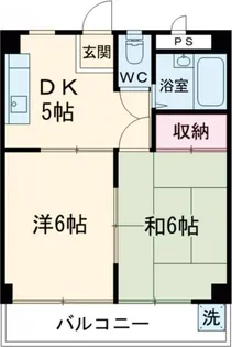 メゾン・ユキ【2階】の間取り