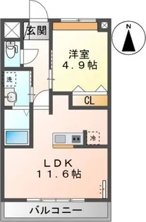 みや・らいふ すぺーす【2階】の間取り