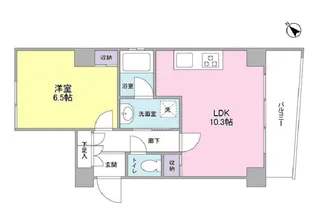 AlexFord初台【3階】の間取り