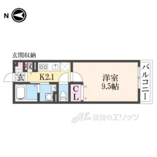 イリーデ2【2階】の間取り