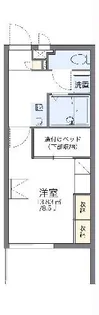 レオパレスコーラルアイル【3階】の間取り
