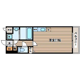 サンヴァーリオ仙台駅東【10階】の間取り