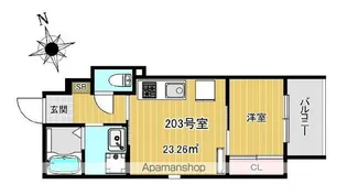 Charme Maison香椎【2階】の間取り