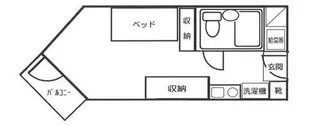 コスモヒルハウス【5階】の間取り