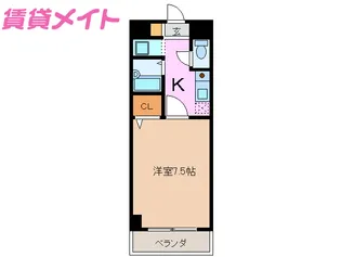 SHINONOMEハイツ【1階】の間取り