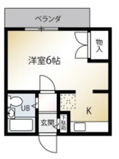 ドエルパラシオン【2階】の間取り
