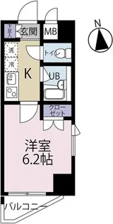 Infinity品川【2階】の間取り