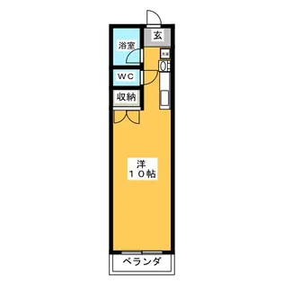 グラシューズセイワ【4階】の間取り
