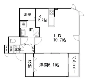 アビタK【3階】の間取り