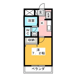 プラムV1【1階】の間取り