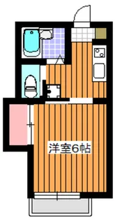 ソレジオ日光【2階】の間取り