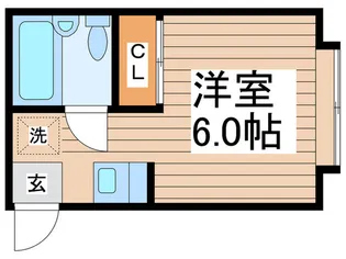 グリーンパル葛西【2階】の間取り