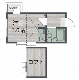 ライフピアひまわり【2階】の間取り