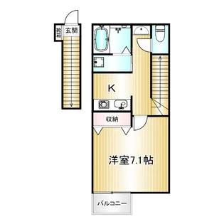 Je crois 世田谷【2階】の間取り