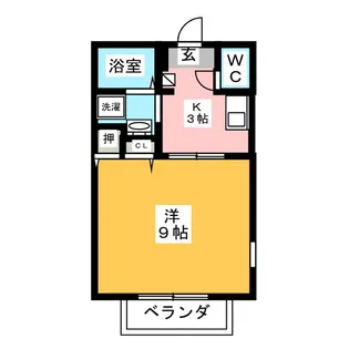 ネスト広久手【1階】の間取り