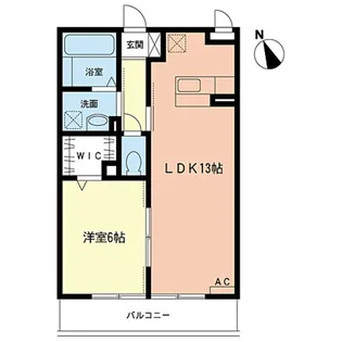リヴィエール本町【3階】の間取り