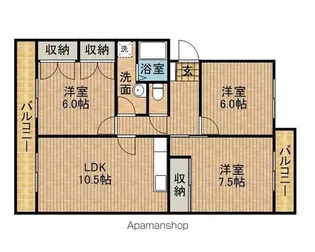 ストークマンションII【2階】の間取り