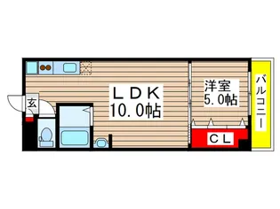 ロック・グランデ【2階】の間取り