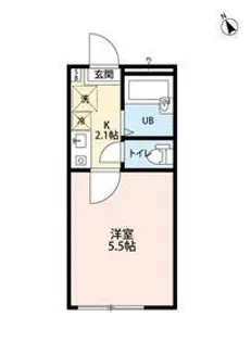 グランスクエア中野島【3階】の間取り