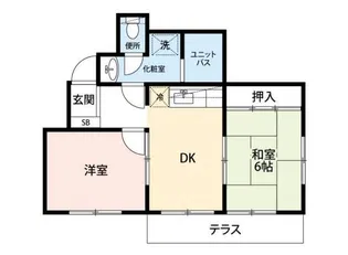 サンライト八千代台【1階】の間取り