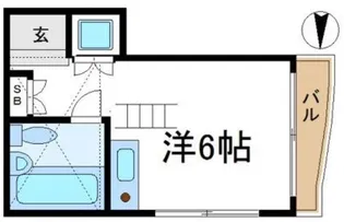 メゾンAOKI【1階】の間取り