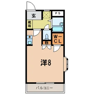 グローブハウス【1階】の間取り