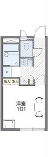 レオパレス瑞光II【2階】の間取り