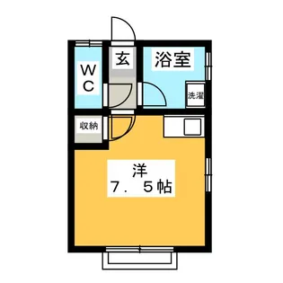 M2ハウス【1階】の間取り