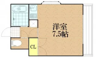 奥山コーポ【2階】の間取り