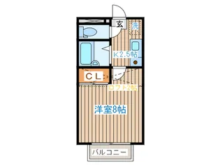 IVY COURT【2階】の間取り